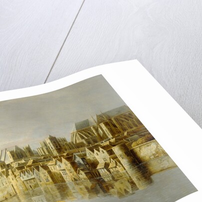 The Thames at Westminster Stairs, London by De Jongh