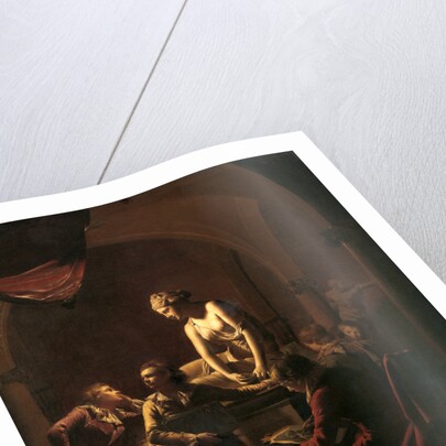 Academy by Lamplight by Joseph Wright of Derby