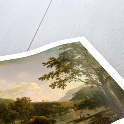 Dinas Bran from Llangollen View in Wales by Richard Wilson