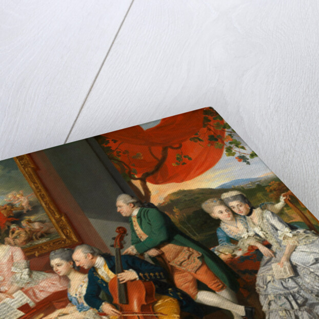 The Gore Family with George by Johan Joseph Zoffany