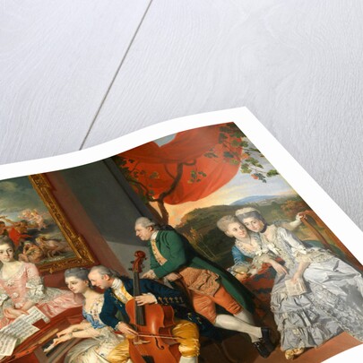 The Gore Family with George by Johan Joseph Zoffany