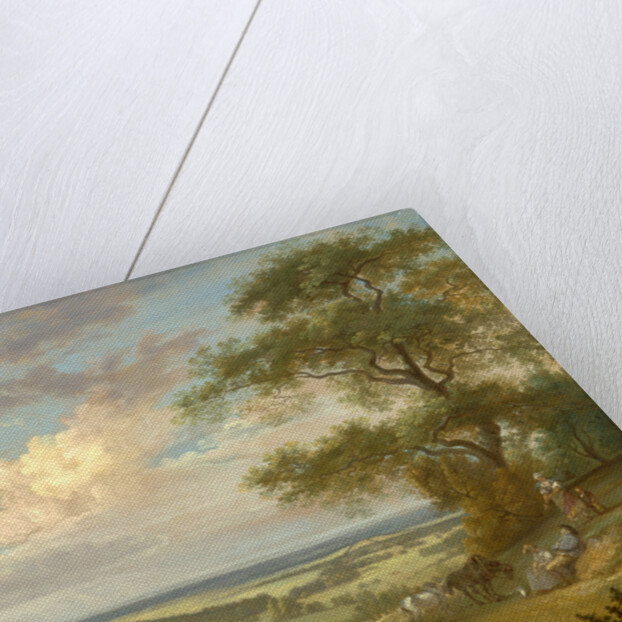 Hackwood Park, Hampshire South-East view of Hackwood, the seat of His Grace the Duke of Bolton by Paul Sandby