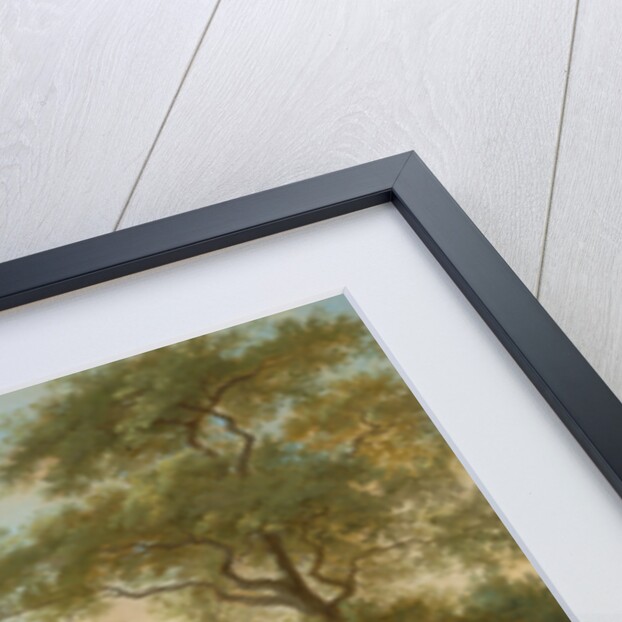 Hackwood Park, Hampshire South-East view of Hackwood, the seat of His Grace the Duke of Bolton by Paul Sandby