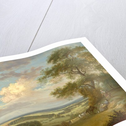 Hackwood Park, Hampshire South-East view of Hackwood, the seat of His Grace the Duke of Bolton by Paul Sandby