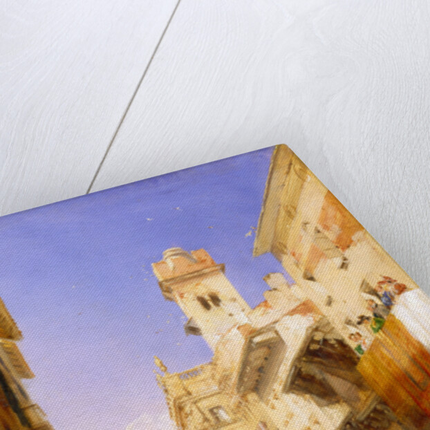 Corso Sant'Anastasia, Verona Corso Sant'Anastasia, Verona, Italy by Richard Parkes Bonington