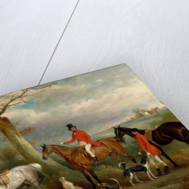 Thomas Wilkinson, M.F.H., with the Hurworth Foxhounds by John Ferneley