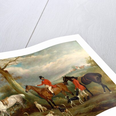Thomas Wilkinson, M.F.H., with the Hurworth Foxhounds by John Ferneley