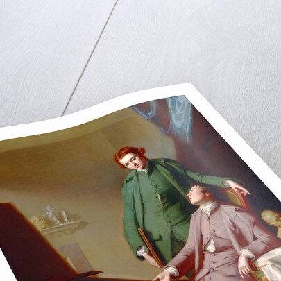 A Conversation (The Artist's Brothers, Peter and James Romney) by George Romney