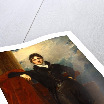 Lord Granville Leveson-Gower, later 1st Earl Granville by Sir Thomas Lawrence
