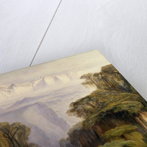 Kangchenjunga from Darjeeling Kinchinjunga from Darjeeling, India by Edward Lear