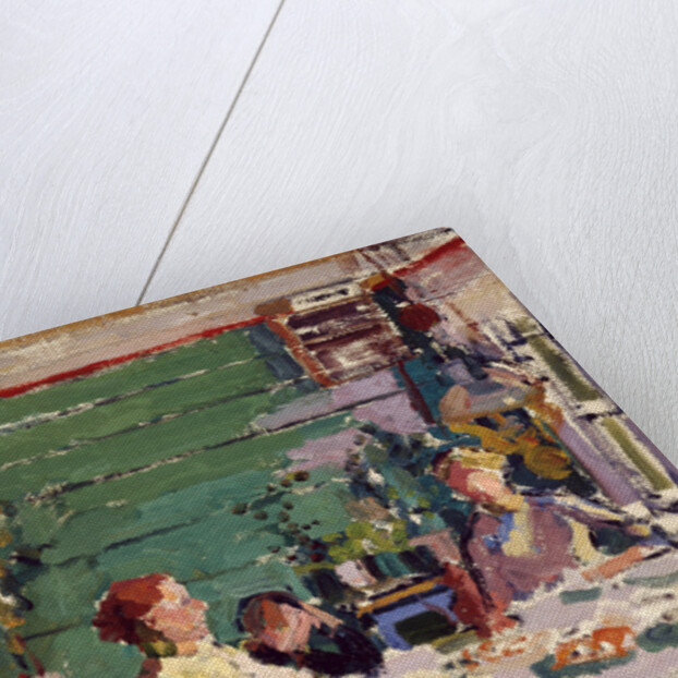 Interior Scene, Possibly in Norwa by Harold Gilman