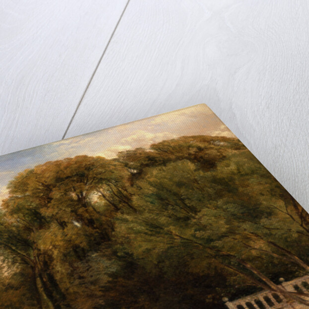 On the Terrace at Haddon Hall, Derbyshire by Thomas Creswick