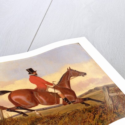 Foxhunting: Clearing a Bank by John Dalby