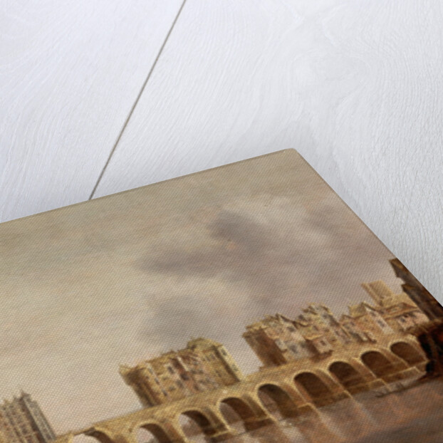 View of London Bridge by De Jongh