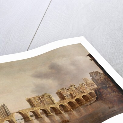 View of London Bridge by De Jongh