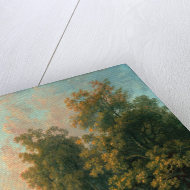 Horses and Cattle by a River by George Barret