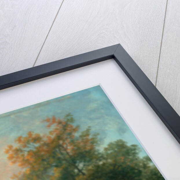 Horses and Cattle by a River by George Barret