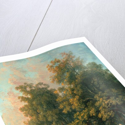 Horses and Cattle by a River by George Barret