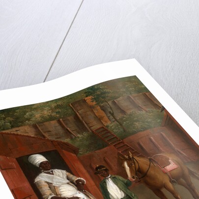 A Mother with her Son and a Pony by Agostino Brunias