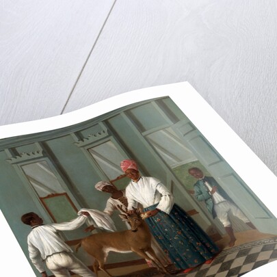 Servants Washing a Deer by Agostino Brunias