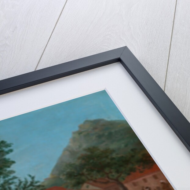 A Linen Market with a Linen-stall and Vegetable Seller in the West Indies by Agostino Brunias