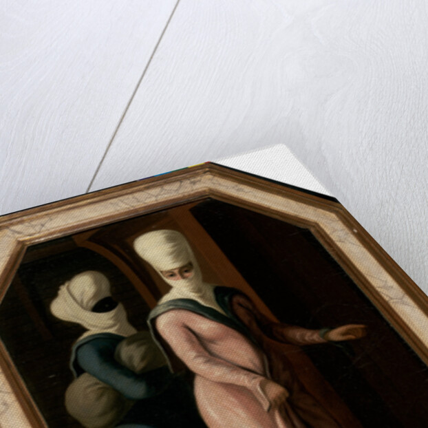 A Turkish Lady Going with her Slave to the Bath by Francis Smith