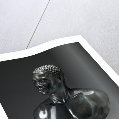 Bust of a Man Bust reputedly of Psyche, an athlete in the employ of the Duke of Northumberland by Studio of Francis Harwood