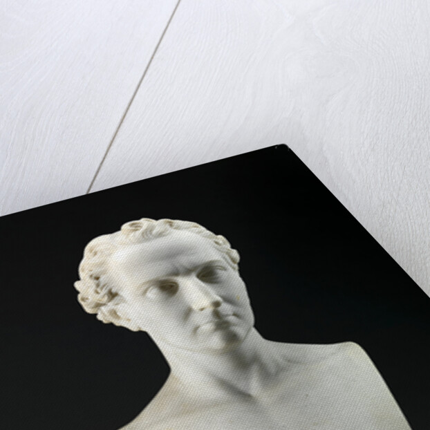 Portrait Bust of the Artist's Brother by Benjamin Gibson