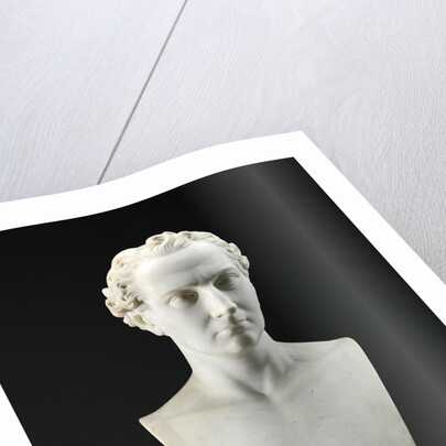 Portrait Bust of the Artist's Brother by Benjamin Gibson