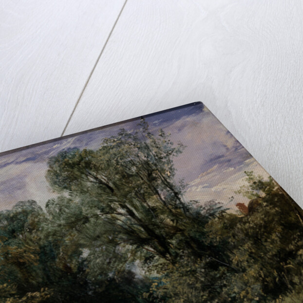 A Wooded Lane by Richard Parkes Bonington