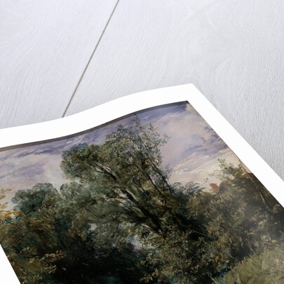 A Wooded Lane by Richard Parkes Bonington