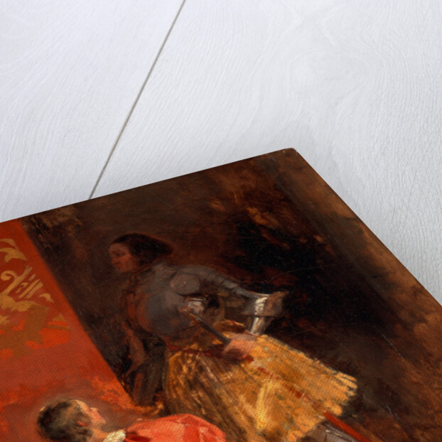 A Knight and Page by Richard Parkes Bonington