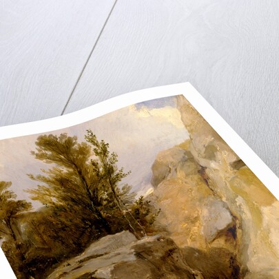 In the Forest of Fontainebleau by Richard Parkes Bonington