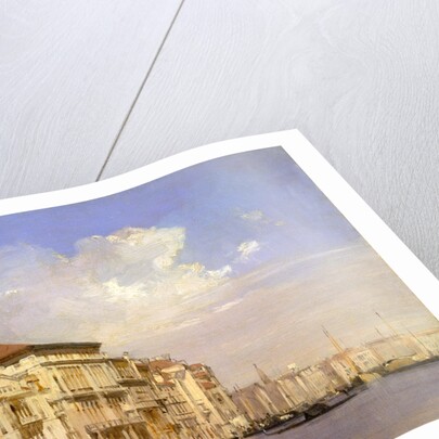 Grand Canal, Venice Grand Canal, Venice, Italy by Richard Parkes Bonington