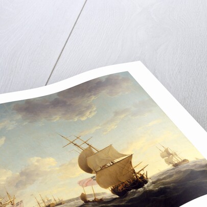 Shipping in the English Channel by Charles Brooking