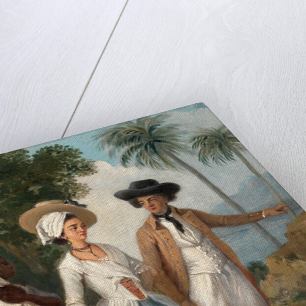 Planter and his Wife, with a Servant Planter and his wife, attended by a servant by Agostino Brunias