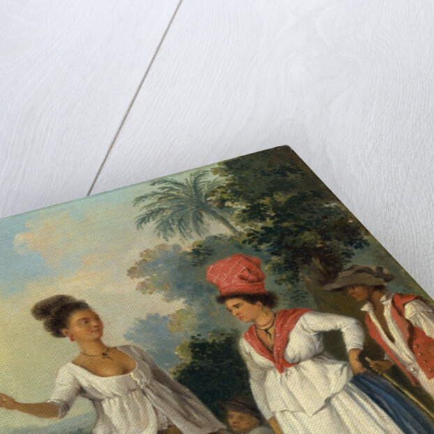 West Indian Women of Color, with a Child and Black Servant by Agostino Brunias