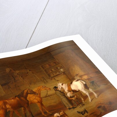 The Blacksmith's Shop by Henry Bernard Chalon