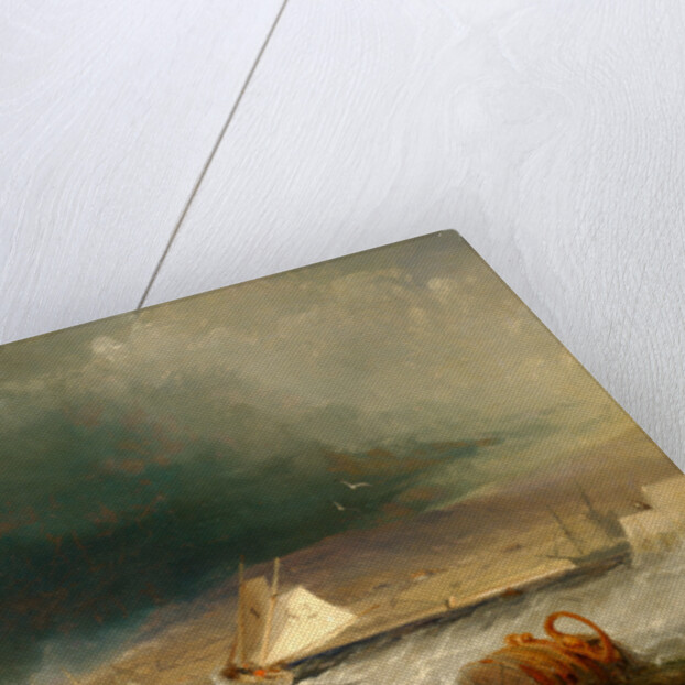 Port on a Stormy Day by George Chambers