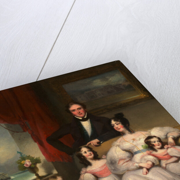 An English Family in Macao by George Chinnery