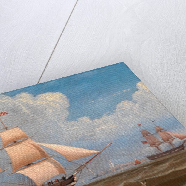 The English Merchant Ship 'Malabar' by William Clark