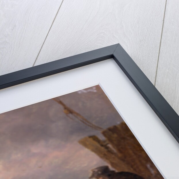 Donkeys and Figures on a Beach by Julius Caesar Ibbetson