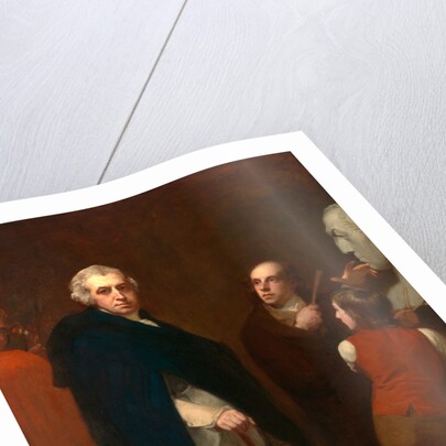 John Flaxman Modeling the Bust of William Hayley by George Romney