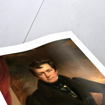 Portrait of Charles Frederick Schlaberg, London, 1827 by Thomas Phillips
