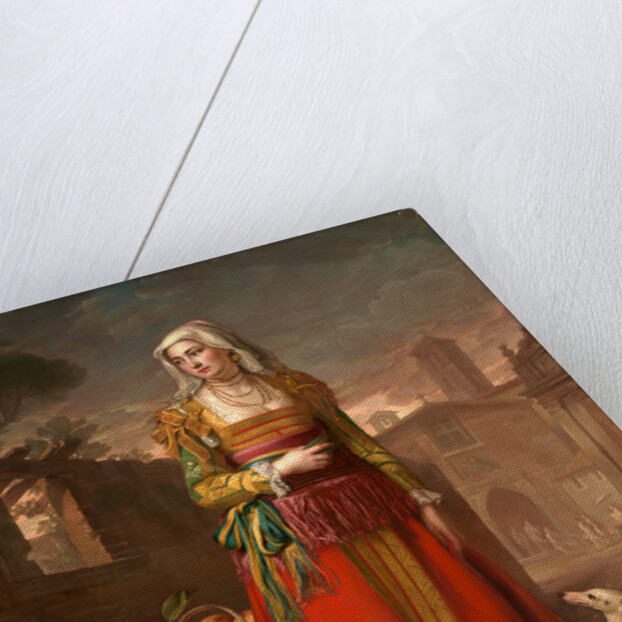 A Whole Length of a Lady of Petrella, in the Kingdom of Naples by George James