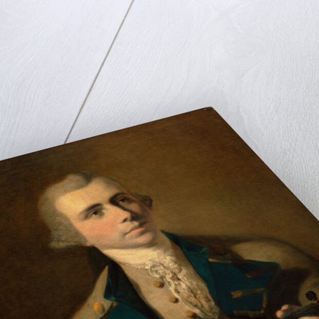 Portrait of a Man, Probably a Self-Portrait by Hugh Barron