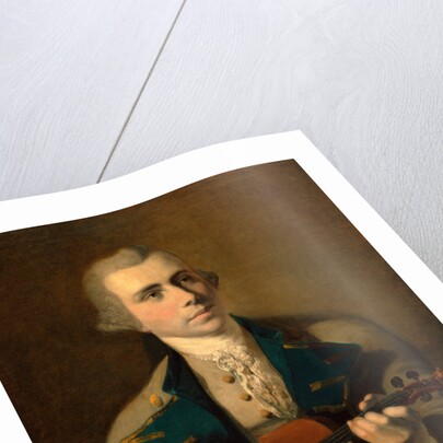 Portrait of a Man, Probably a Self-Portrait by Hugh Barron