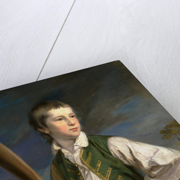 Charles Collyer as a Boy, with a Cricket Bat by Francis Cotes
