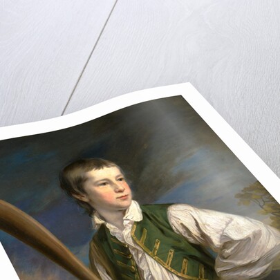 Charles Collyer as a Boy, with a Cricket Bat by Francis Cotes