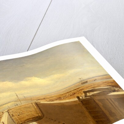 Canal under construction, possibly the Bude Canal by Anonymous